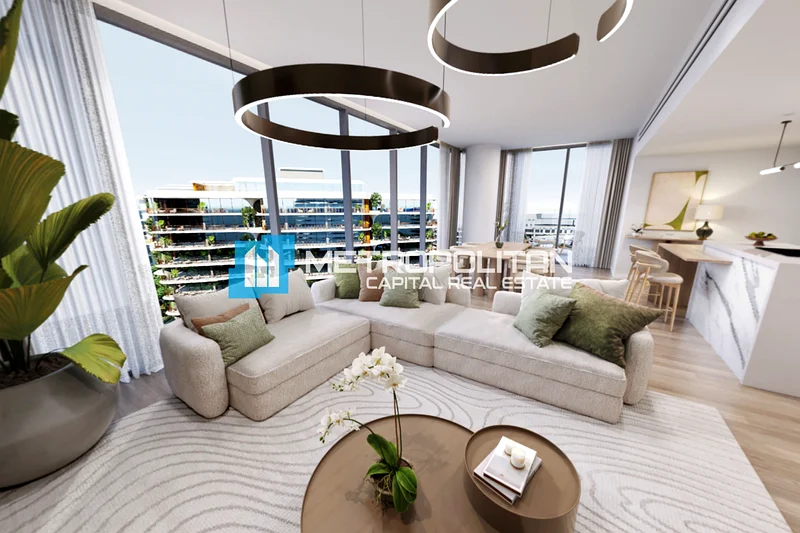 High Floor | Furnished 2BR+M | Partial Sea View63852457125762111