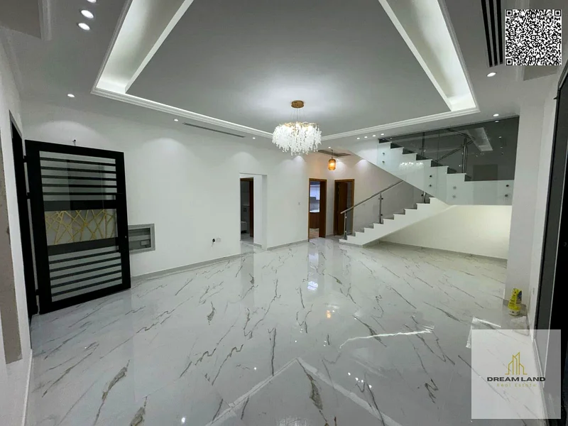 For sale, a villa in Ajman, Al Helio area, 3 master bedrooms, a majlis, a hall, and a maid’s room. Freehold for all nationalities, with the possibilit63911511057795114