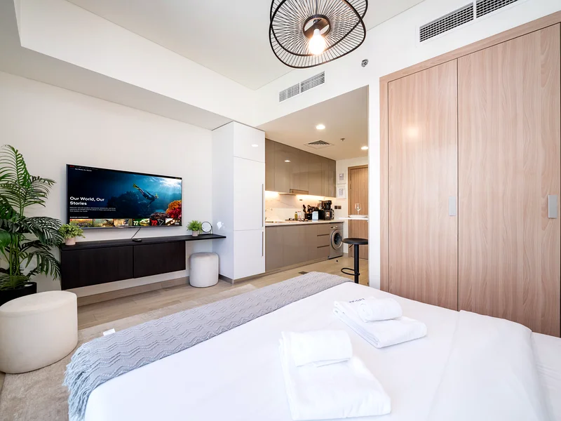 Newly Bright & Sleek Studio | Prime Meydan AVAILABLE NOW63832313796738113