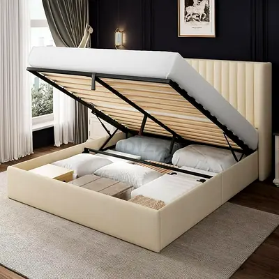 Brand new high Quality 200*200 super king Bed
