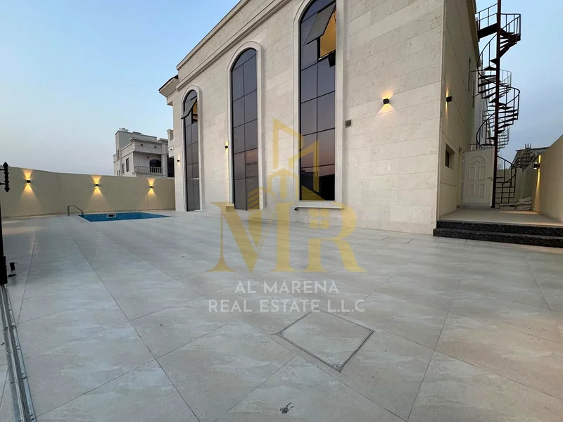 🏡 Luxury Villa for Sale in Al Helio 2 – Ajman | Corner on Two Streets | 2 Floors | 5 Master Bedrooms | Majlis + Living Room with Wash Area | Private63910979158273114
