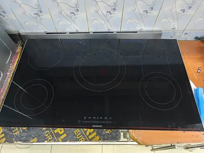 Siemens built in electric cooktop 90cm touch panel