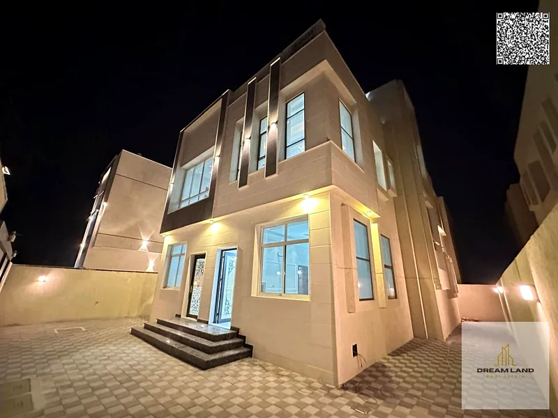 Villa for sale, including registration fees, two floors and a roof, close to the mosque, freehold for all nationalities, directly from the owner63910536777091112