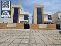 For sale, a villa in Al Helio 2, consisting of a ground floor, first floor, and roof, five rooms, a