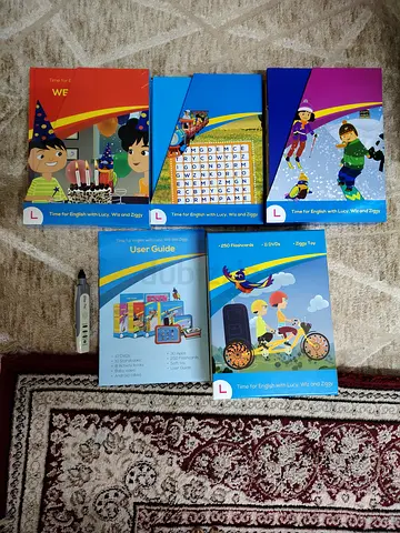 Learning Time - Time for English with Lucy, Wiz,  Ziggy Book set [With Narrative Smart Pen]
