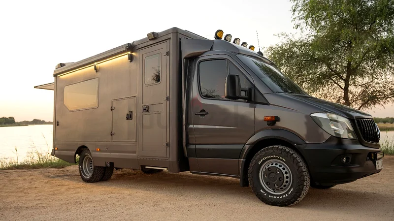 MERCEDES-BENZ SPRINTER 3500 CAMPERVAN – V6 بنزين أوتوماتيكي – 28,000 كم63699042071043112