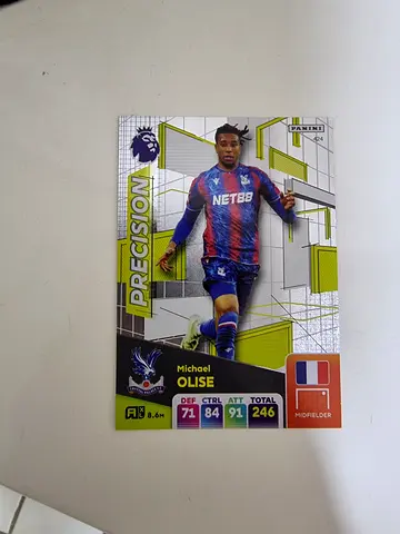 Michael Olise Collectible Card - Premier League Precision