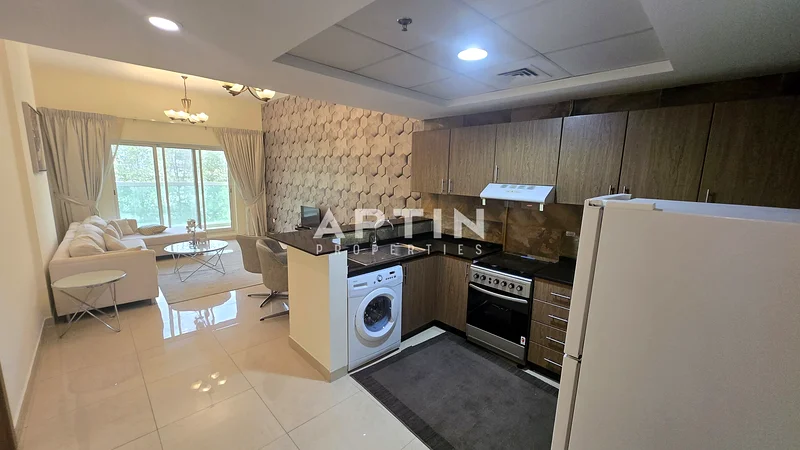 شقة مفروشة بالكامل بغرفة نوم واحدة | شرفة | جاهزة للانتقال فورًا63731552244225111