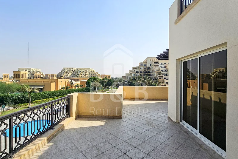 أفضل إطلالة على البحر والبركة - شقة كبيرة رائعة بغرفة نوم واحدة - منطقة للشواء63814856071681114