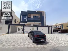 Villa for sale in Al Yasmine, corner villa, consisting of 6 rooms, a living room, a maid's room,