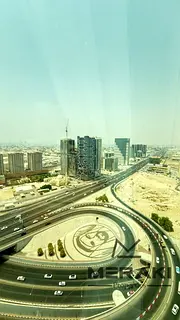 .A stunning apartment with 3 rooms and a hall is available in the Concor Towers, with a full open vi