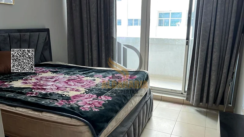 شقة واسعة مكونة من غرفتين نوم في أبراج عجمان وان63708147477249112