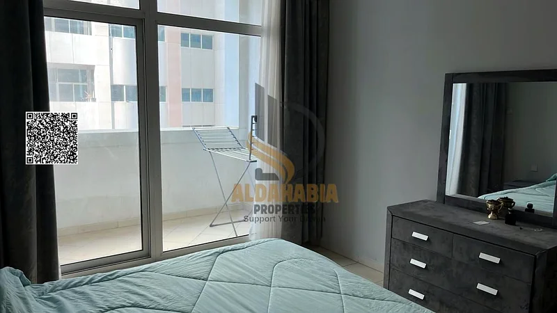 شقة واسعة مكونة من غرفتين نوم في أبراج عجمان وان63708147477249114