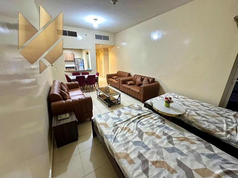 Two-bedroom apartment for sale in Ajman One Tower - city and garden view63866308067842111