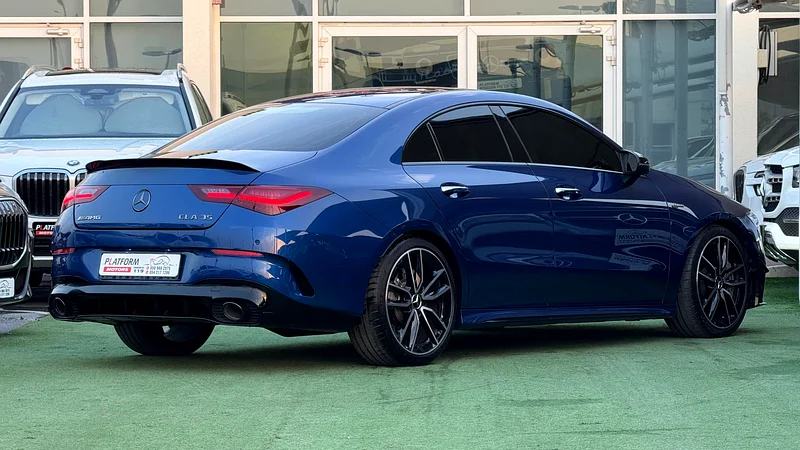 Mercedes Cla35 model 2025 gcc under warranty original paint مرسيدس سي ال اي ٣٥ موديل ٢٠٢٥ خليجي ضمان63700564119041112