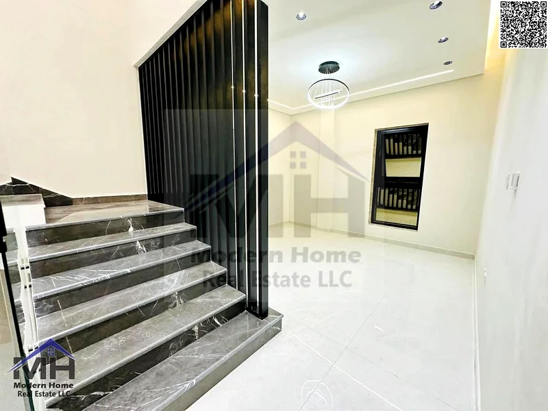At a price that includes fees, electricity, central AC own a villa with roof and a pool in Ajman. first resident, freehold, central AC, super deluxe63911938196737112