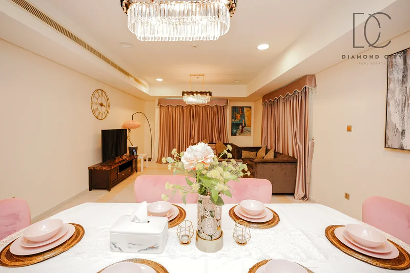 Furnished 2 BHK | High Floor | Spacious Living64041705041409112
