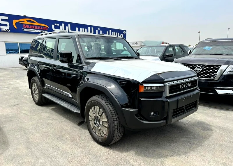 TOYOTA PRADO 2.4L PETROL BLACK 2025 GCC ALL ROUNDER FULL (Export Only)63700381009153111