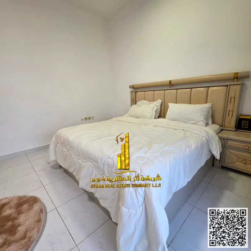 الشقة المؤثثة الفاخرة والجميلة المكونة من ثلاث غرف نوم للإيجار الشهري في عجمان، مساحة واسعة، أثاث في أي بي، تشطيبات سوبر ديلوكس63838854290563113