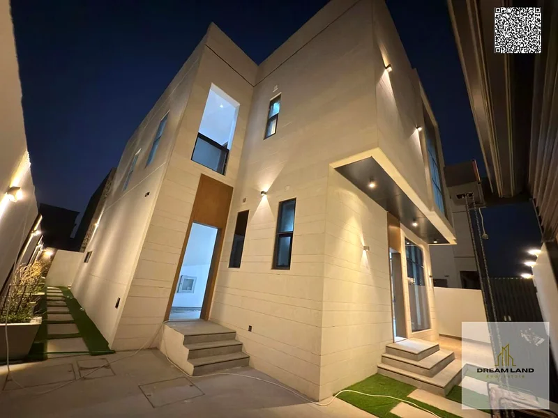 Own a luxurious villa for sale in Al Helio 2, Ajman, freehold for all nationalities, including registration and ownership fees63911618914433112