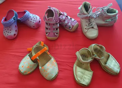 Girl shoes size 23 all for 40