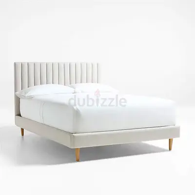 NATURAL MOONHEAVEN UPHOLSTERES KIDS TWIN BED