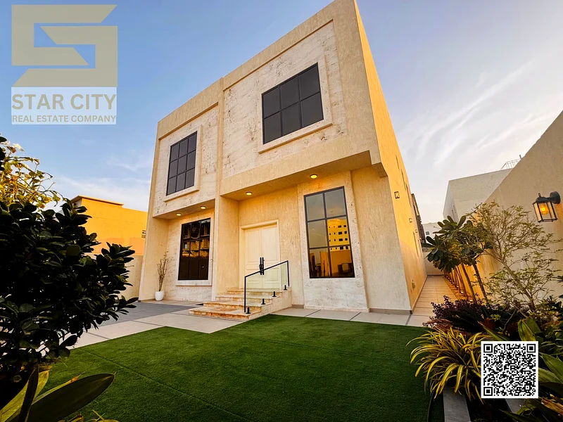 🏡 Luxury Villa for Sale in Al Alia – Ajman | 5 Bedrooms + Elevator with Unique Design63873450864002113