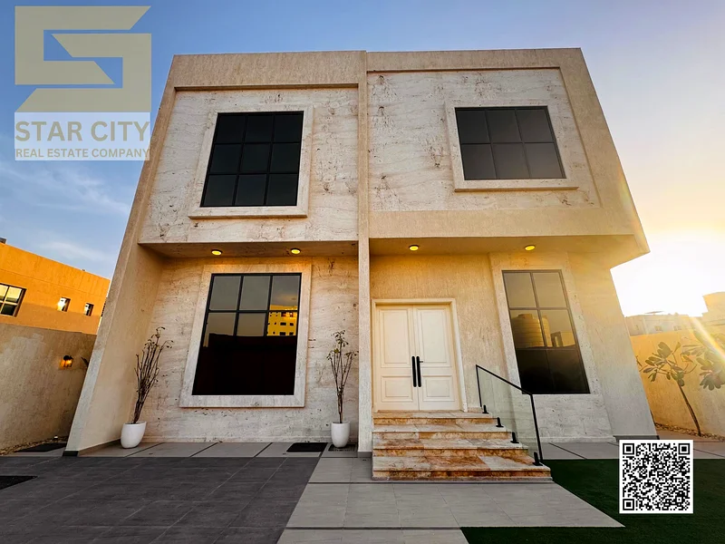 🏡 Luxury Villa for Sale in Al Alia – Ajman | 5 Bedrooms + Elevator with Unique Design63873450864002114