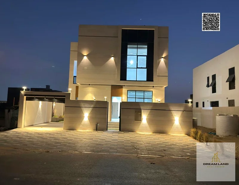Own a luxurious villa for sale in Al Helio 2, Ajman, freehold for all nationalities, including registration and ownership fees63910205882626110
