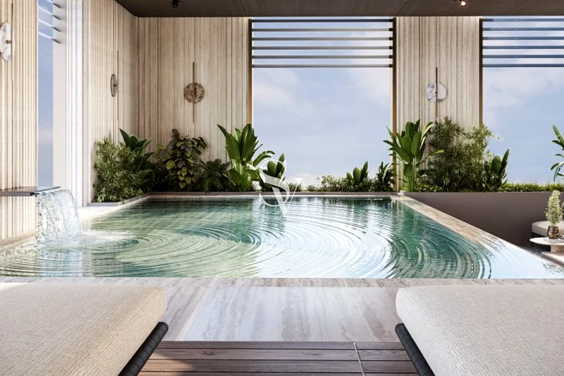 FRANK MULLER DUPLEX SKY MANSION + POOL / PALM VIEW64042357343361110