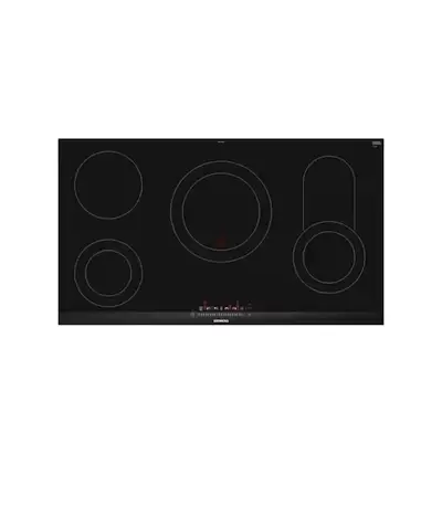 Siemens iQ300 Electric Built-in Hob ET975FKB1Q Black 90cm
