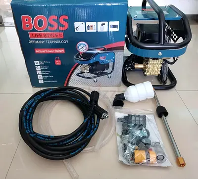High-Performance BOSS Pressure Washer - Perfect for All Cleaning Needs!