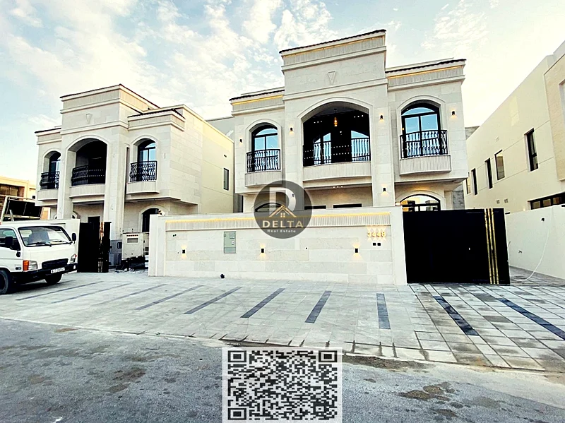 🏡 For sale 3-storey villa | 5 rooms in Al Bahia - Ajman | At a special price and including registration fees! 🔑✨63883996907523112