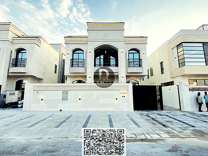 🏡 For sale 3-storey villa | 5 rooms in Al Bahia - Ajman | At a special price and including registration fees! 🔑✨63883996907523111