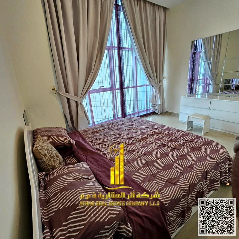 شقة فاخرة للغاية مكونة من غرفتين نوم في كورنيش عجمان - أبراج الآ residences 🌟63852914847874114