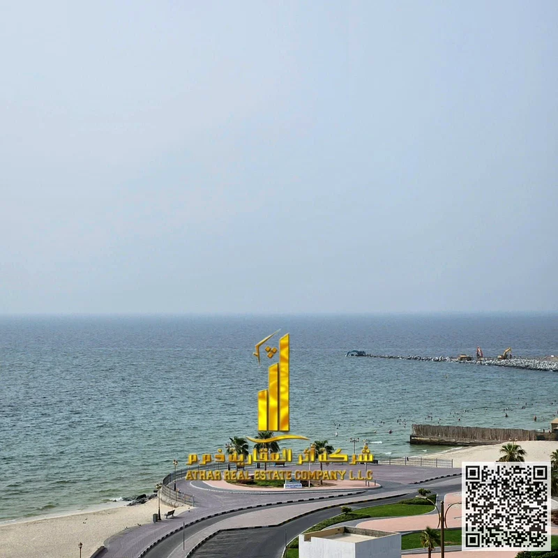 شقة فاخرة للغاية مكونة من غرفتين نوم في كورنيش عجمان - أبراج الآ residences 🌟63852914847874110