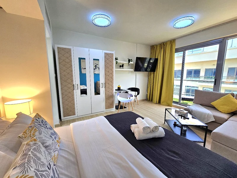Elegant Fully Furnished Studio | Pacific Al Marjan B | All Bills Included63815241511297112
