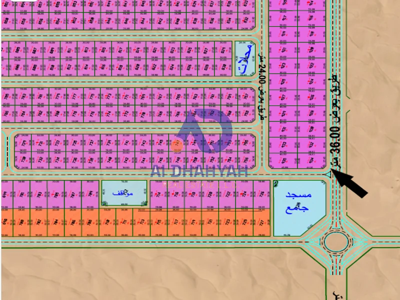 For sale, a very special land, corner on Street 36 and 24, opposite the mosque63821554143489110