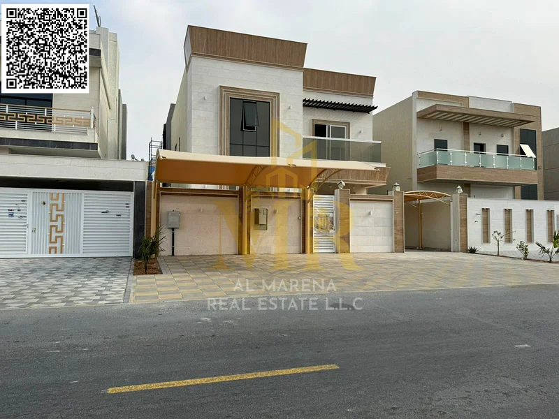For sale, a luxurious villa at a very special price, including registration fees, in the Al Helio 2 area in Ajman - freehold for all nationalities63911300403842111