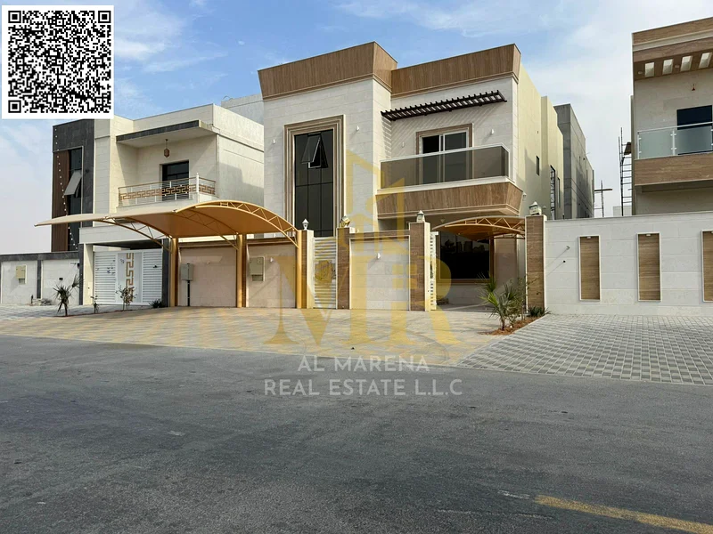 For sale, a luxurious villa at a very special price, including registration fees, in the Al Helio 2 area in Ajman - freehold for all nationalities63911300403842112