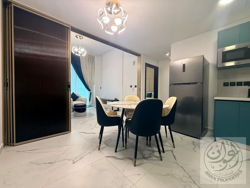 جديد بالكامل | شقة من غرفة نوم واحدة ومطبخ | مفروشة بالكامل63807672438018111