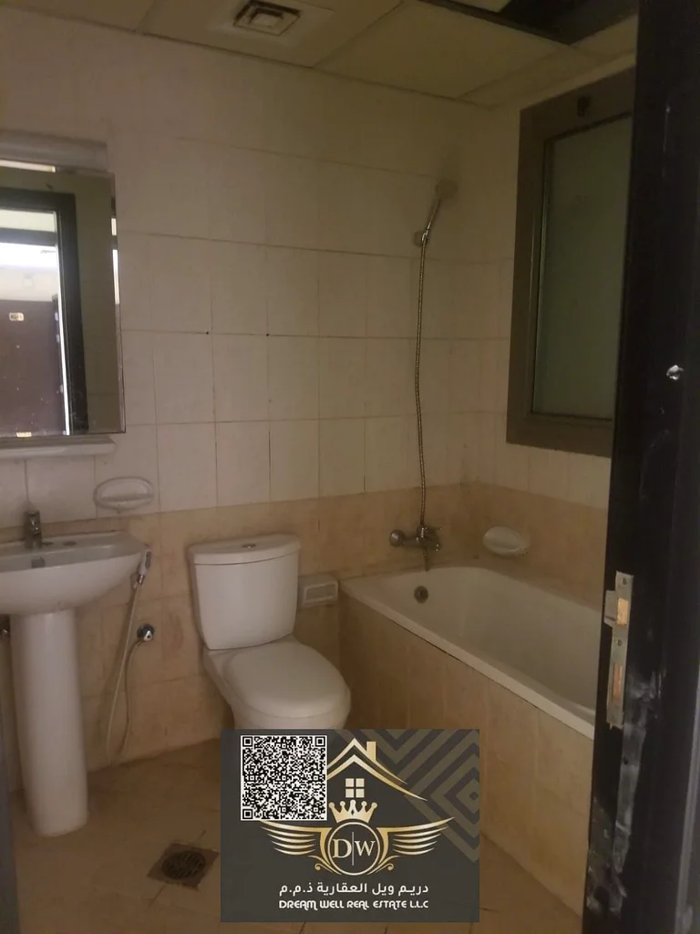 شقة من غرفة نوم واحدة مع مواقف سيارات وصالة رياضية وحوض سباحة للإيجار63712239933313113