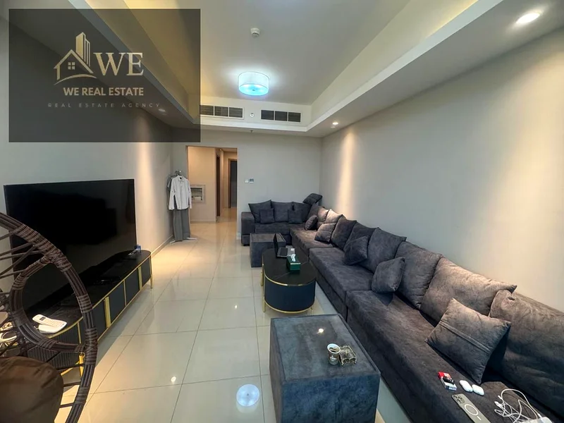 For sale, a distinctive apartment in Gulf Towers - Tower A | One bedroom and a hall | Spacious area | Open view63887611638914111
