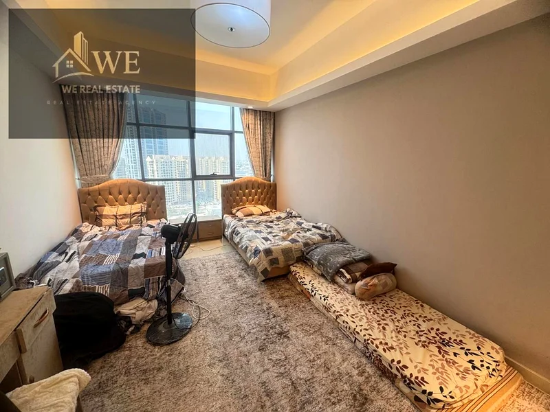 For sale, a distinctive apartment in Gulf Towers - Tower A | One bedroom and a hall | Spacious area | Open view63887611638914112