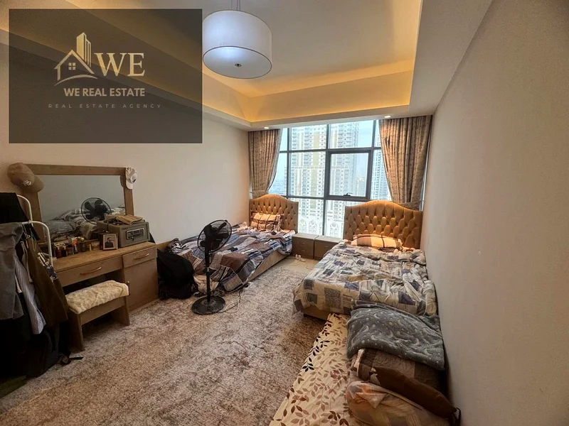 For sale, a distinctive apartment in Gulf Towers - Tower A | One bedroom and a hall | Spacious area | Open view63887611638914113