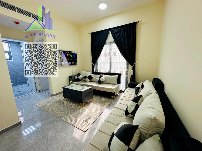 شقة من غرفة نوم واحدة - إيجار شهري - شامل جميع الخدمات - مؤثثة - أثاث جديد63852914830081110