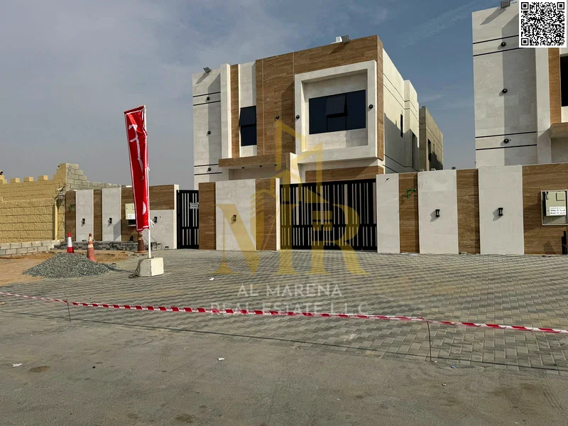 A villa with a price that includes registration and ownership fees on the main street, ready for living in the most upscale areas of Ajman. Freehold o63913118164866112