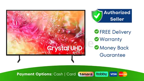 Samsung 43 inch Crystal UHD Smart TV - 4K  Brand New | 1 Year Warranty | FREE Delivery | SHJ7857