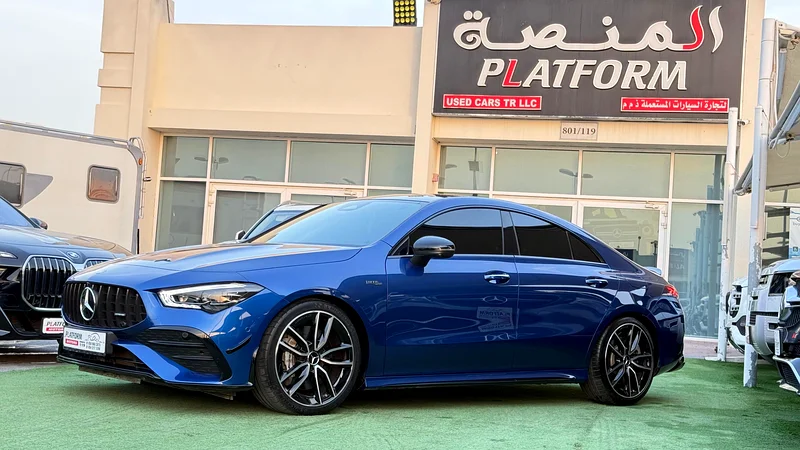 Mercedes Cla35 model 2025 gcc under warranty original paint مرسيدس سي ال اي ٣٥ موديل ٢٠٢٥ خليجي ضمان63700564119041111