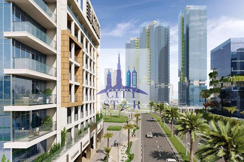 Studio with open view in Azizi Riviera 4663976948060418113